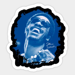 Stevie wonder Sticker